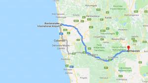 Colombo to Haputale Drive